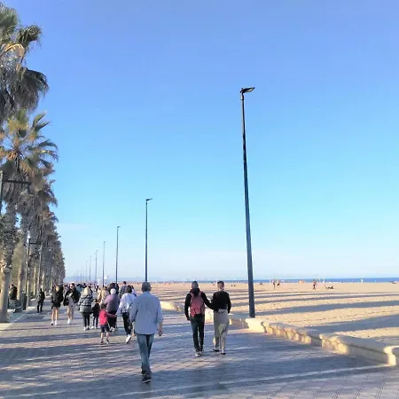 Gæstehus En Playa Malvarrosa Con Bano Privado -no Ac- 3*