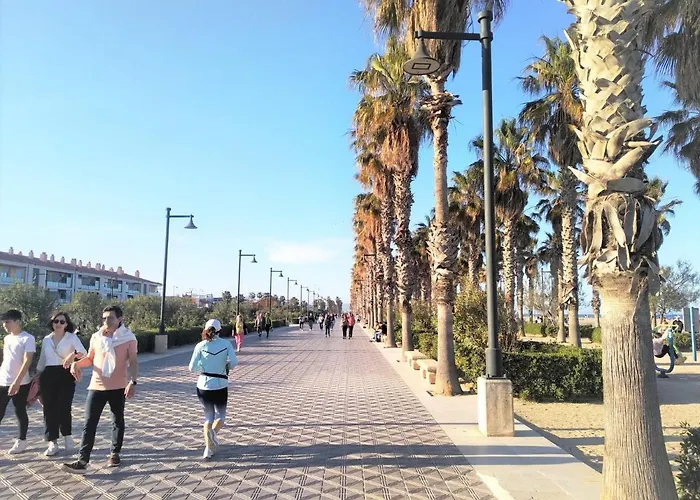 En Playa Malvarrosa Con Bano Privado -no Ac- Valence